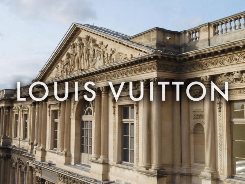 Drone service in Paris for Louis Vuitton at Louvre FW 2019